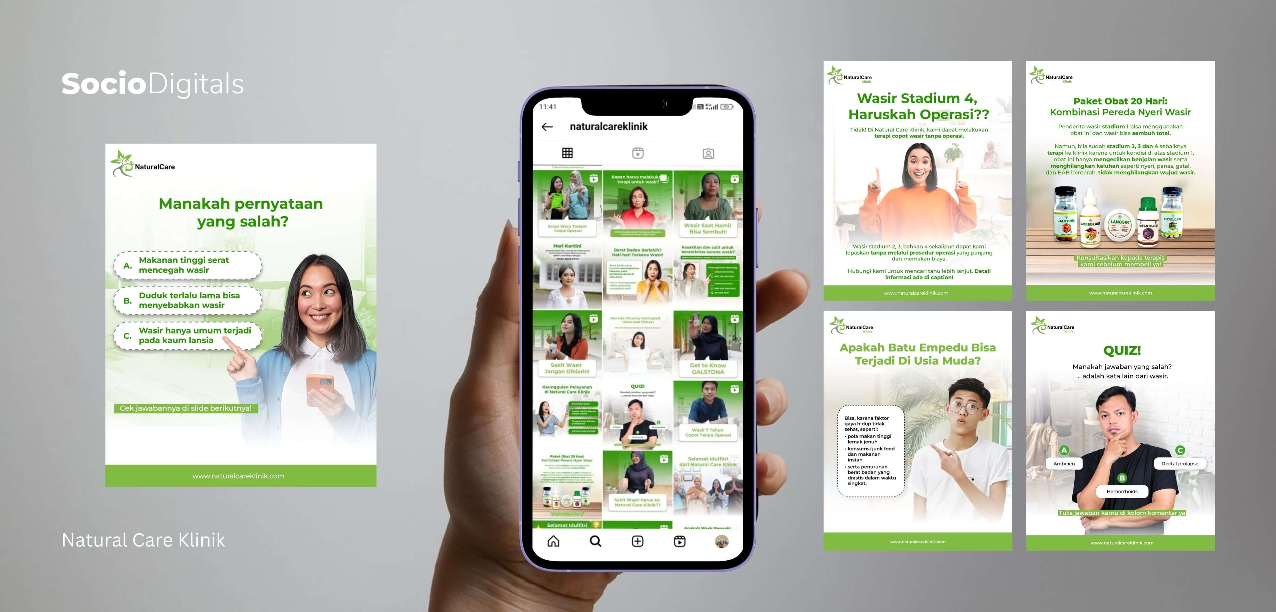 Natural Care Klinik, Social Media Management